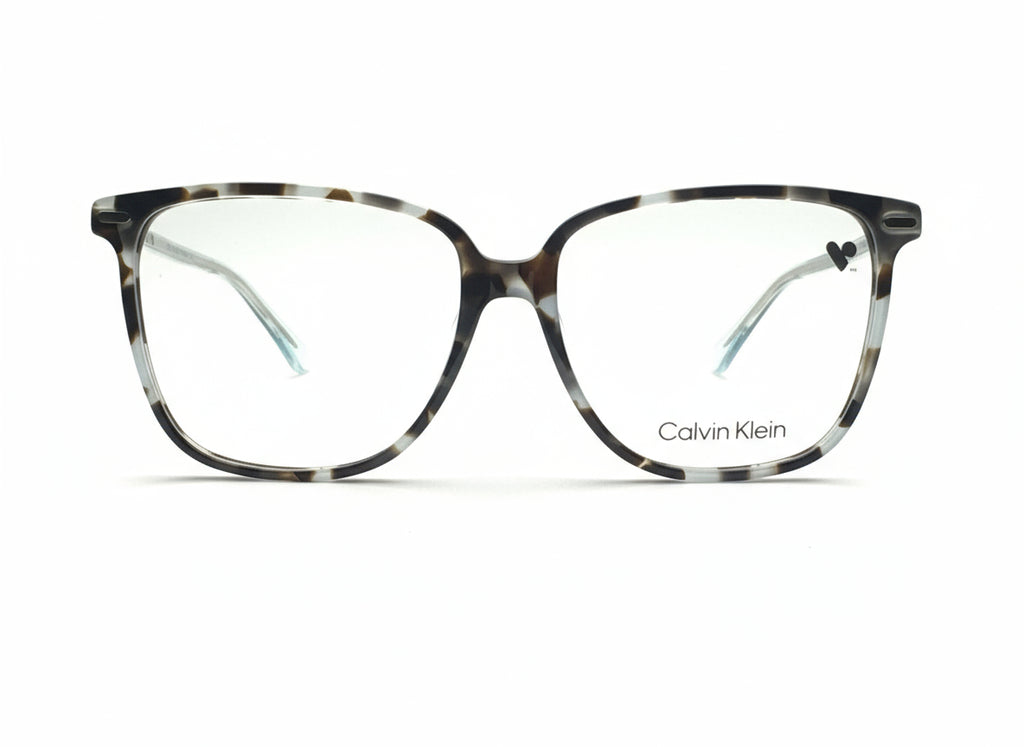 Calvin Klein eyeglasses on a white background