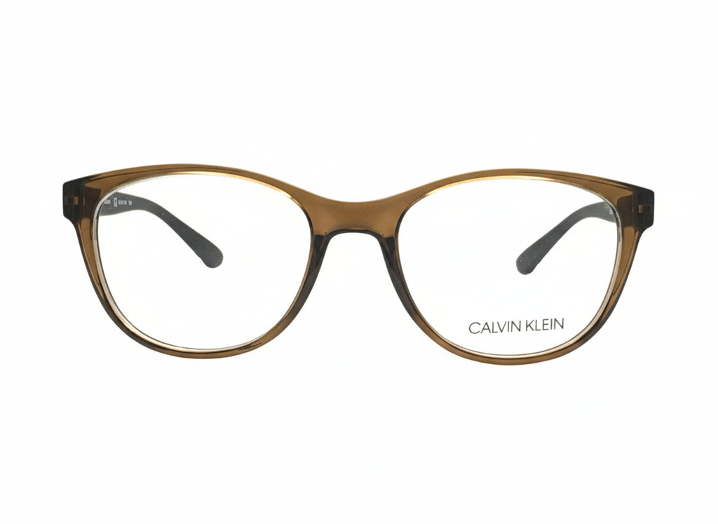 Calvin Klein eyeglasses on a white background