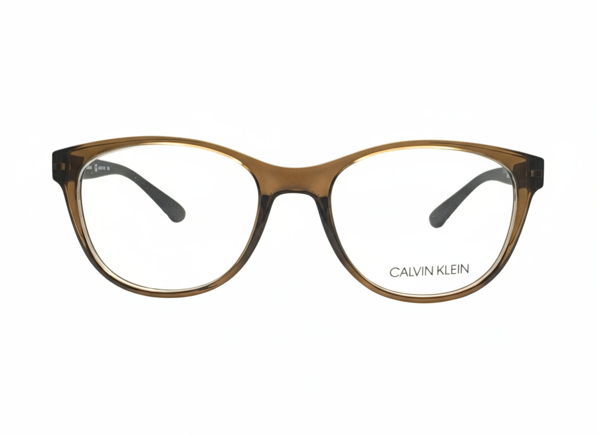 Calvin Klein eyeglasses on a white background